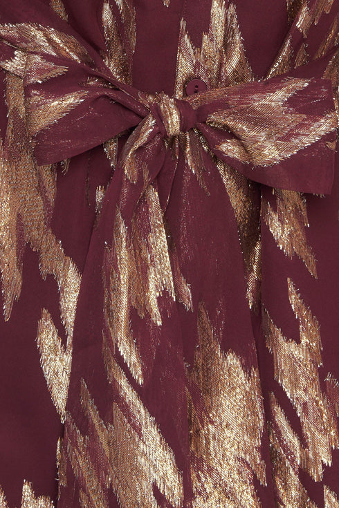 metallic-muse-woven-mini-dress Flying Tomato - Sophia's Style-8